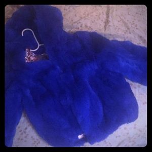 Winter Rabbit fur coat